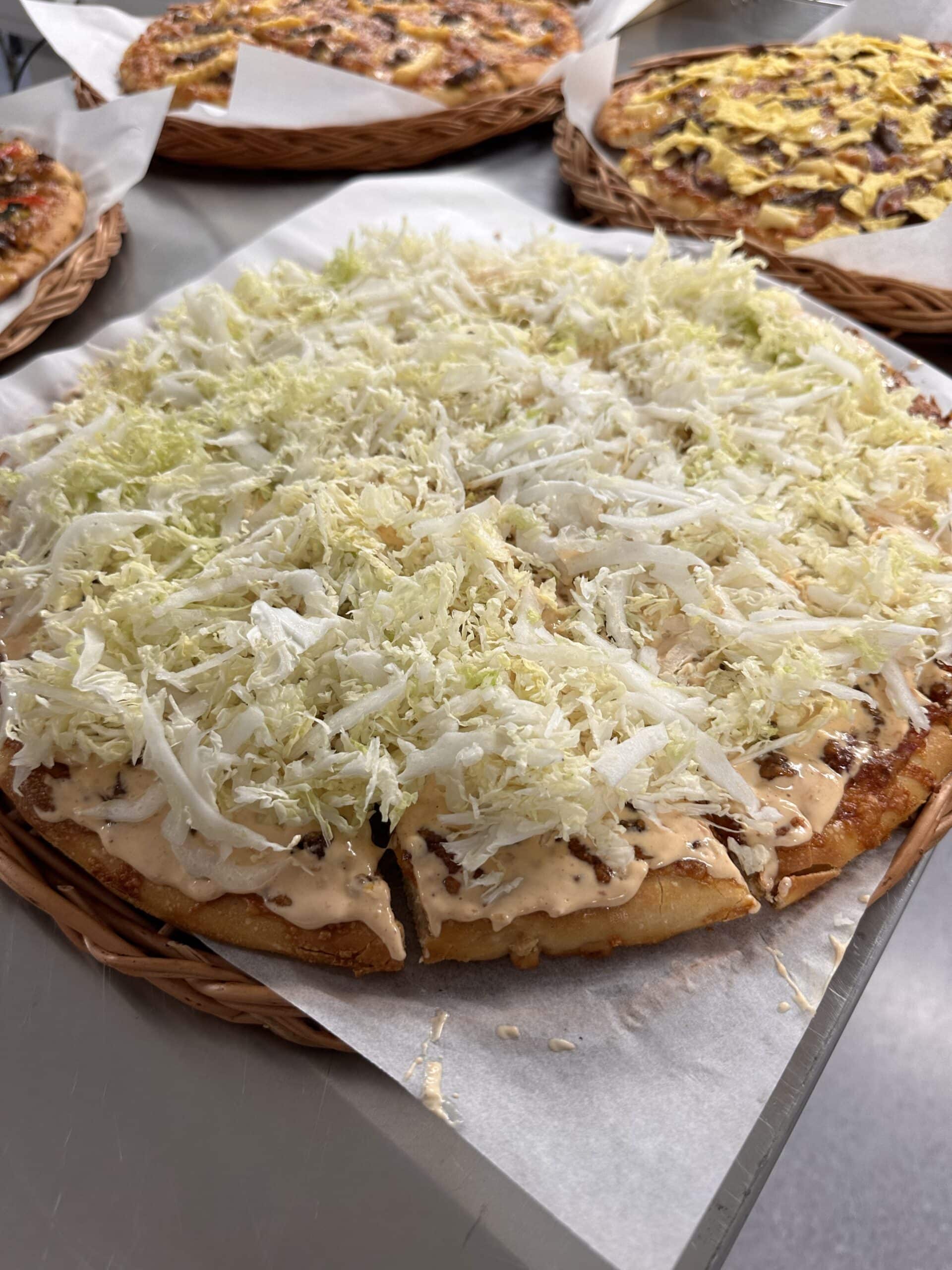 Pizza på tilbud